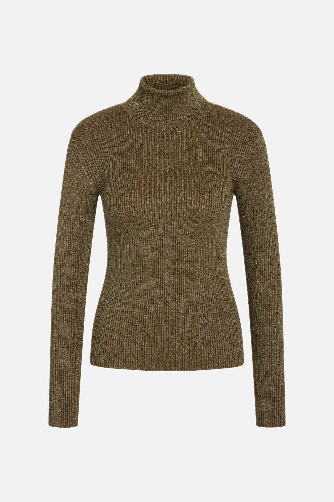 Bruuns Bazaar Women AnemonesBBBatildas knit Knit Shitake / Gold lurex