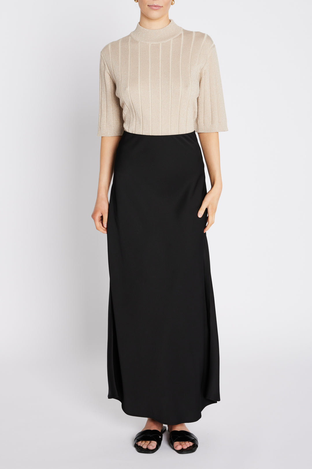 Bruuns Bazaar Women AnemonesBBGlady knit Knit Sand with lurex