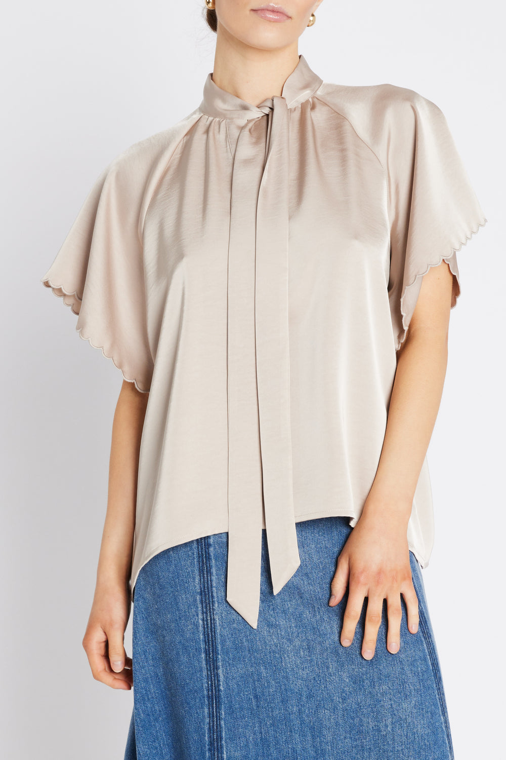 Bruuns Bazaar Women BeckiaBBWendi blouse Blouse .Sand
