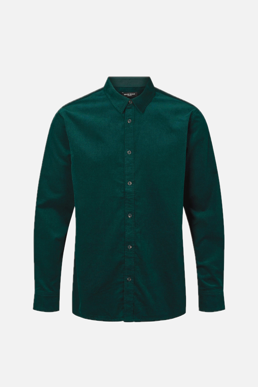 Bruuns Bazaar Men CordBBStoked shirt Shirts Dark green