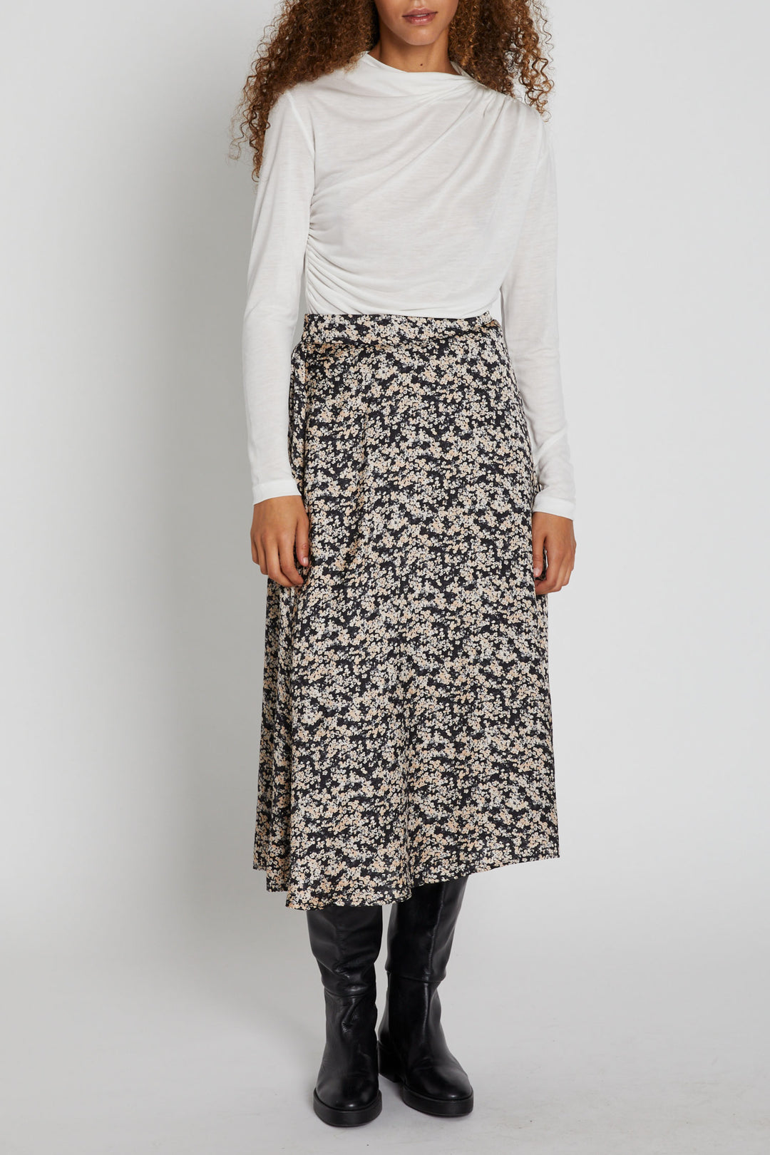 Bruuns Bazaar Women FloretBBAmattas skirt Skirt Sand Black