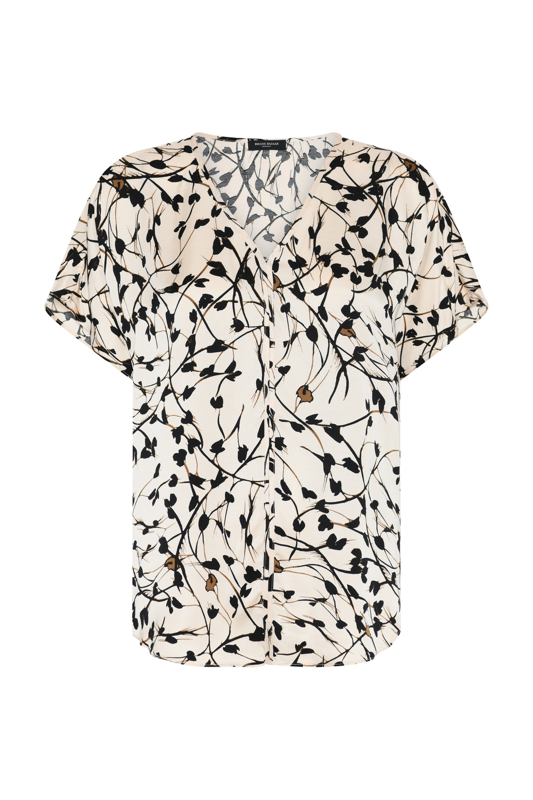 Bruuns Bazaar Women FloretBBPhina blouse Blouse White Cream AOP
