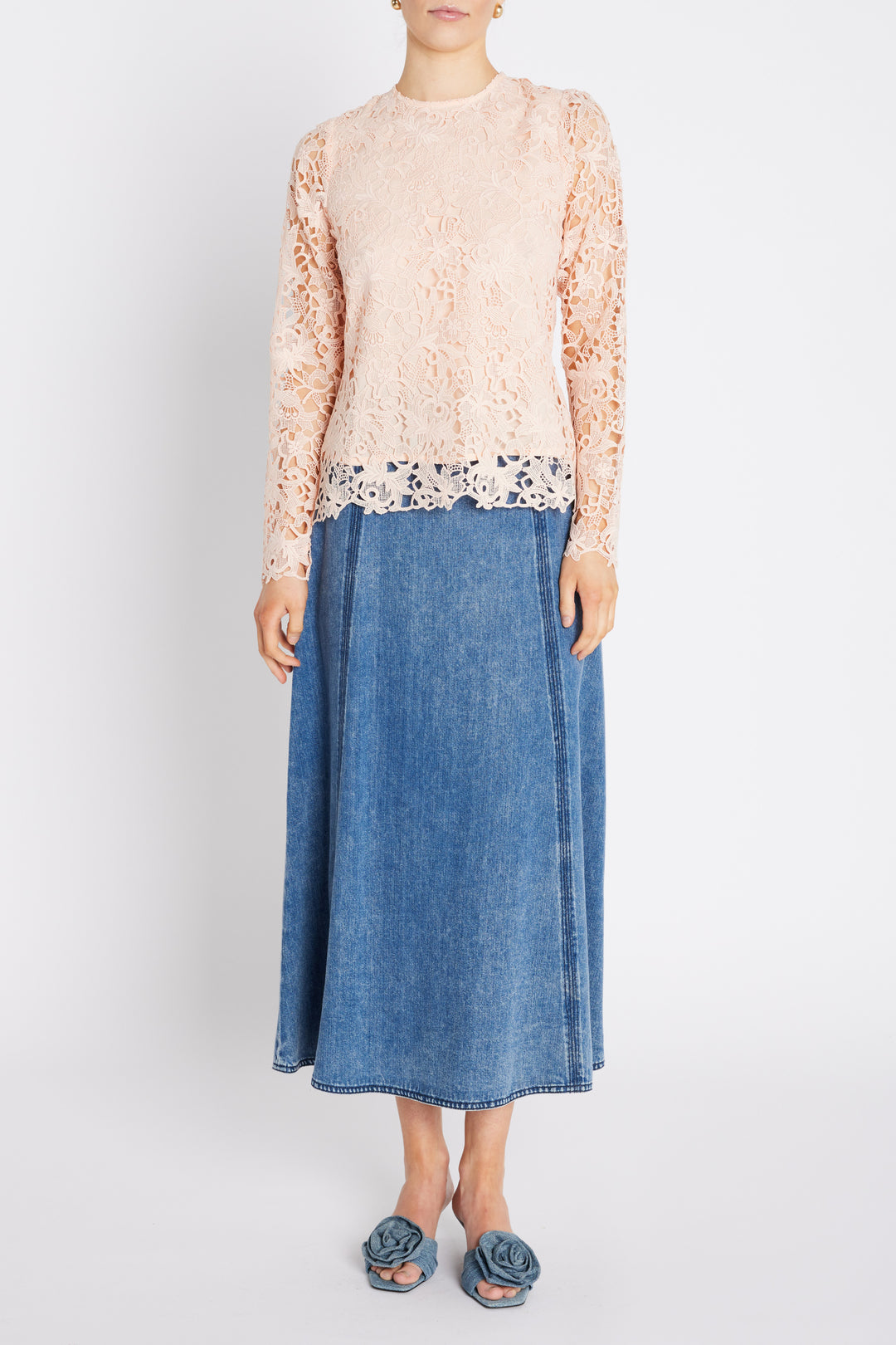 Bruuns Bazaar Women SagoBBWini blouse Blouse Light peach