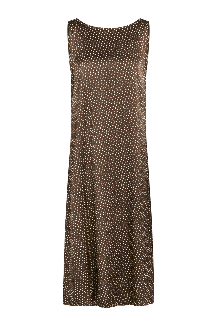 Bruuns Bazaar Women AcaciaBBKarola dress Dress Brown/cream dot print