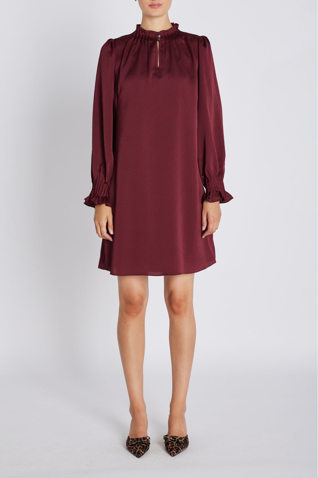 Bruuns Bazaar Women AcaciaBBTarese dress Dress Burgundy