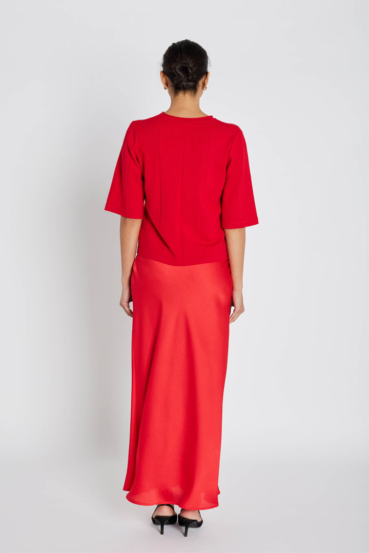 Bruuns Bazaar Women AcaraBBJoanelle skirt Skirt True Red