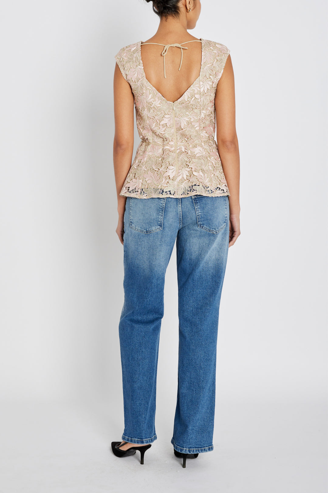 Bruuns Bazaar Women AdonidaBBOriia blouse Blouse Rose Gold flower