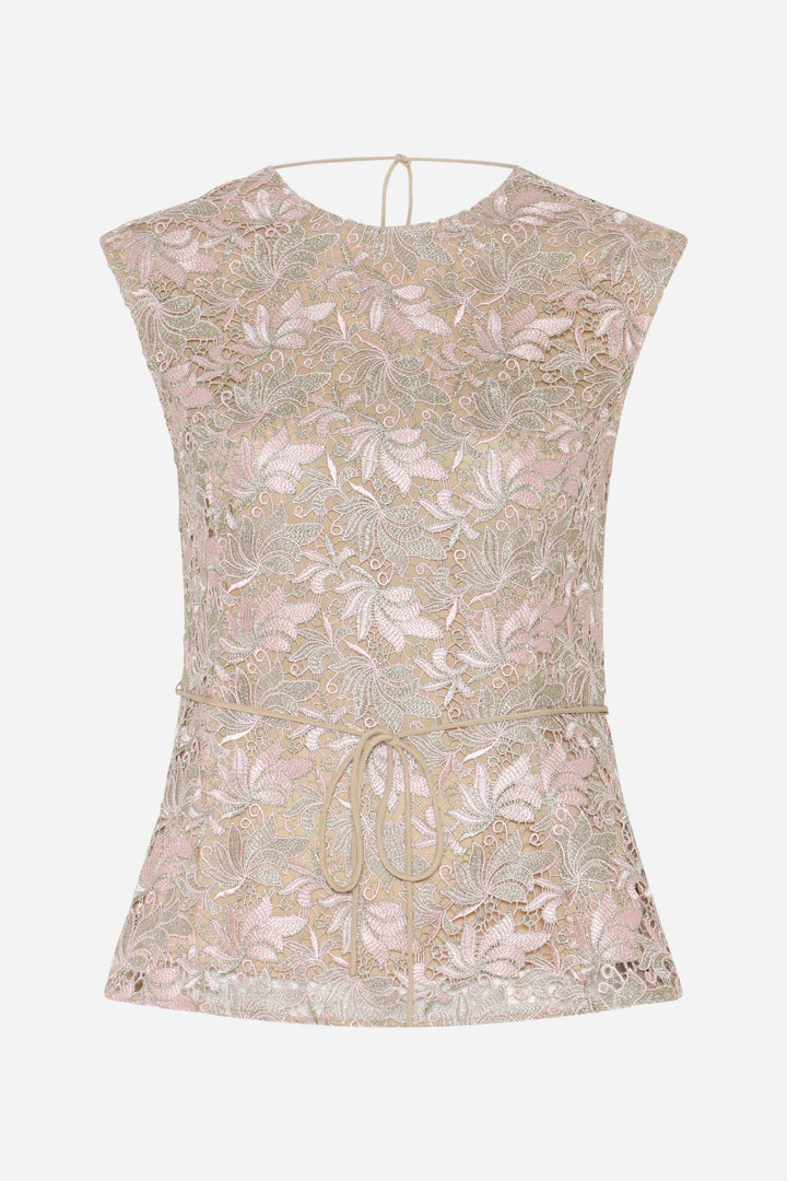 Bruuns Bazaar Women AdonidaBBOriia blouse Blouse Rose Gold flower