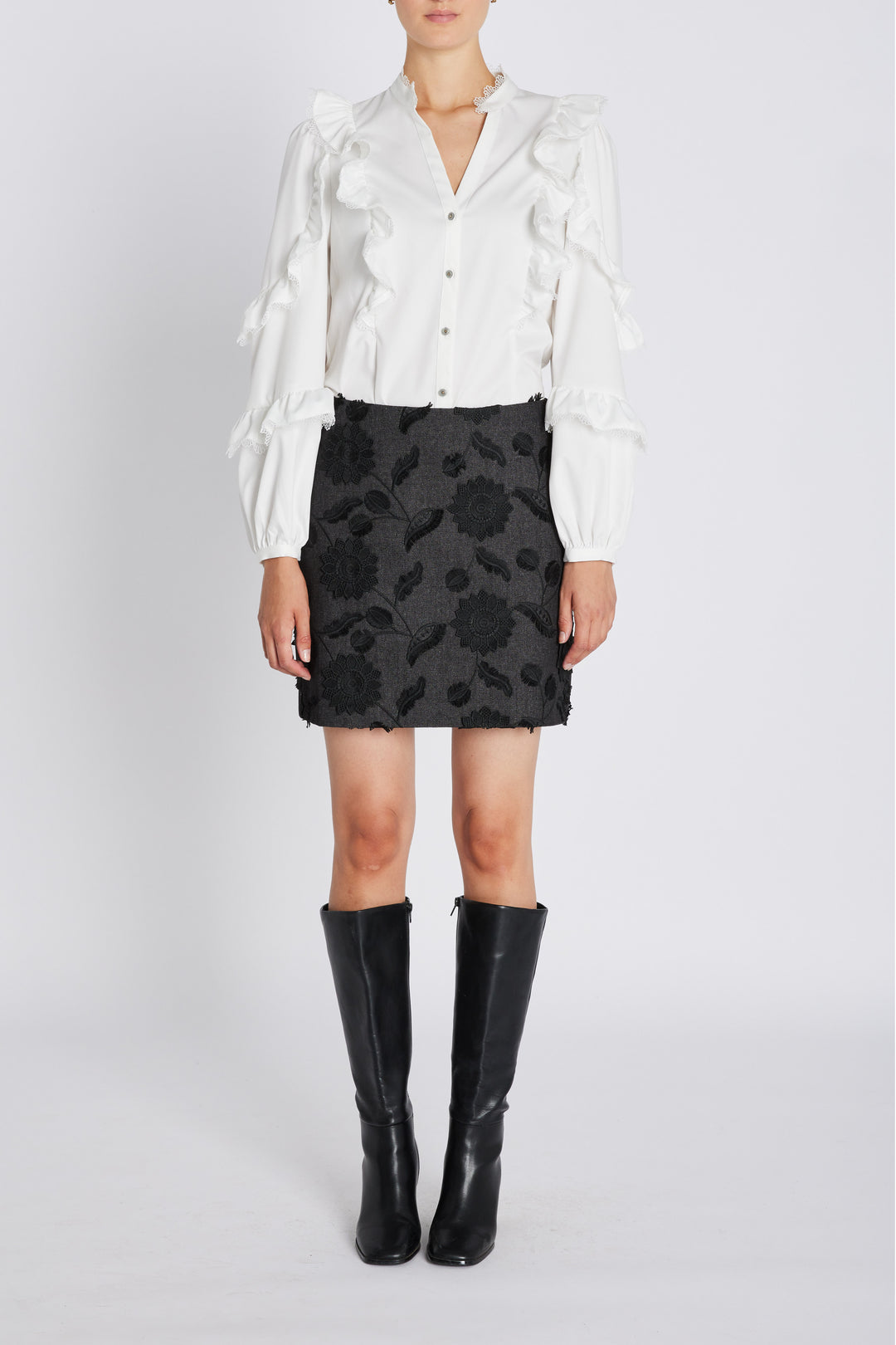 Bruuns Bazaar Women AlmondBBJoannas skirt Skirt Black
