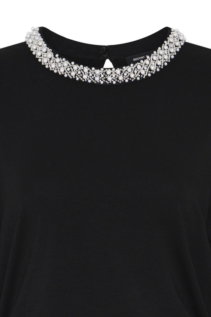 Bruuns Bazaar Women AlnusBBNathala Trim dress Dress Black