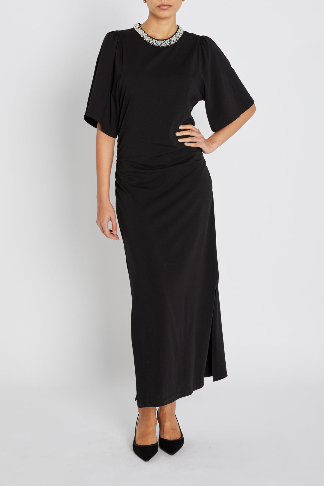Bruuns Bazaar Women AlnusBBNathala Trim dress Dress Black