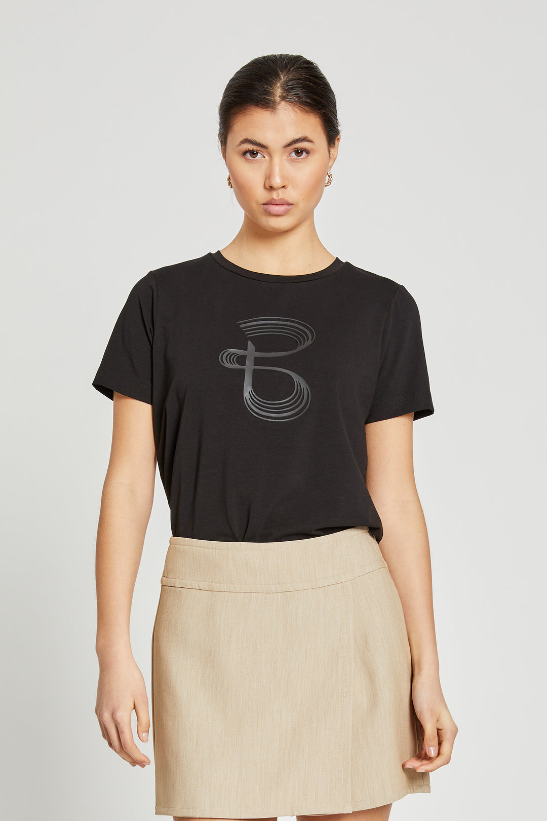 Bruuns Bazaar Women AlnusBBRuba tee T-shirts Black