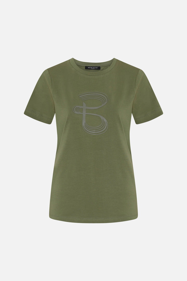 Bruuns Bazaar Women AlnusBBRuba tee T-shirts Deep Olive