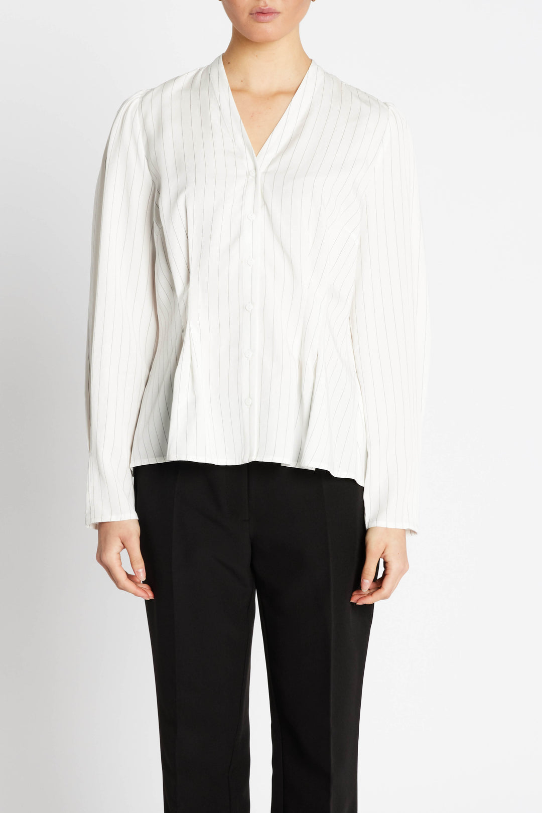 Bruuns Bazaar Women AmaranthBBZea shirt Shirts White stripe