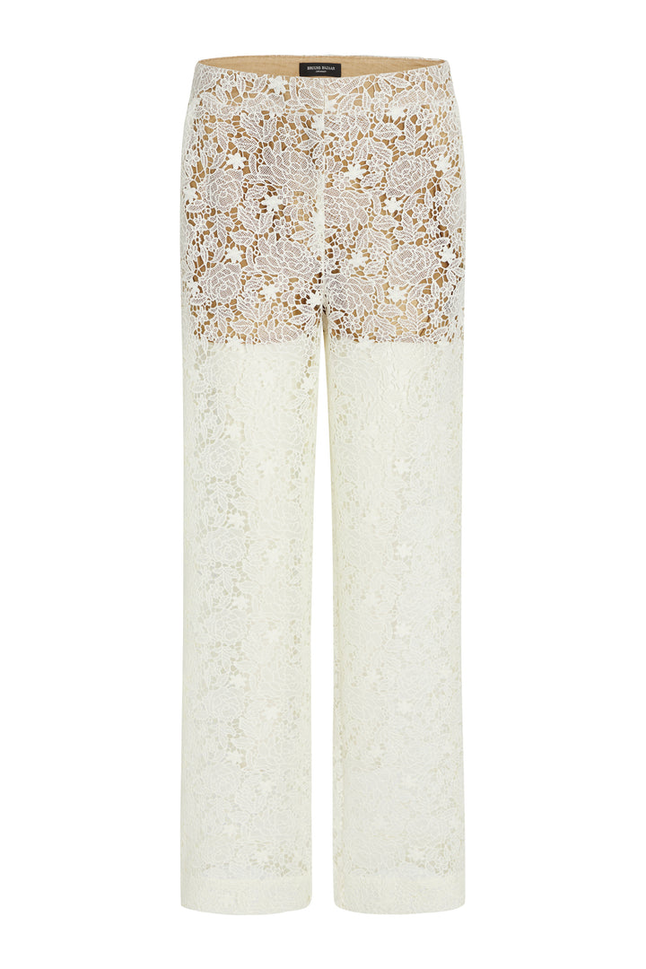 Bruuns Bazaar Women AmbrosiaBBWinnie lace pants Pants Snow White