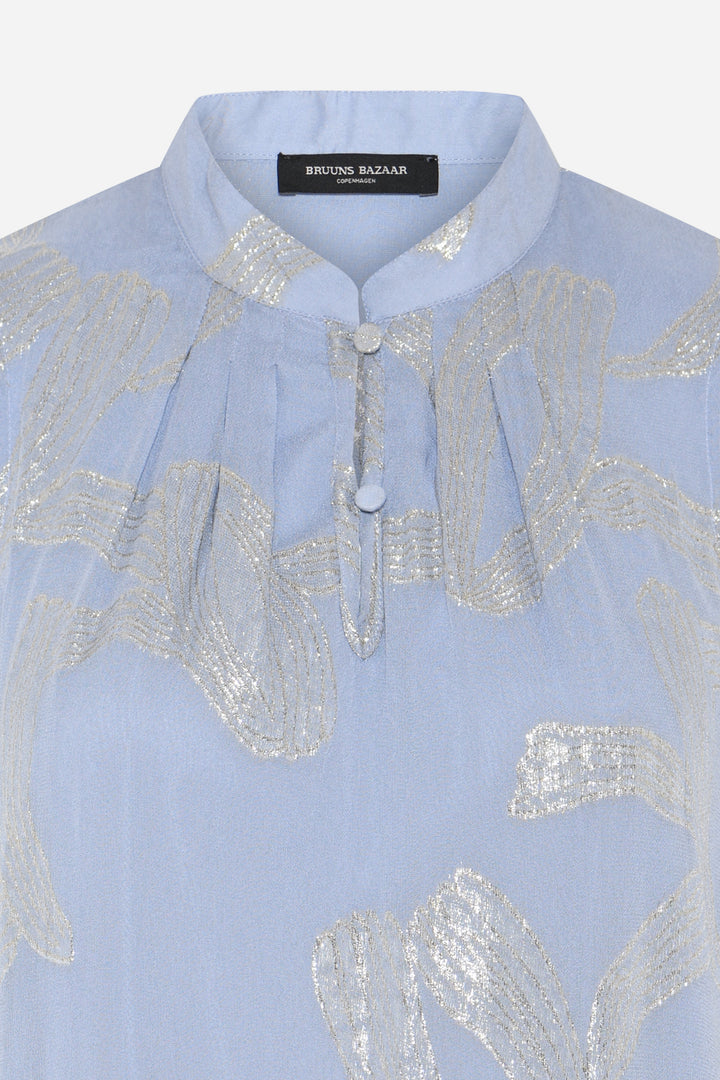 Bruuns Bazaar Women AmmandraBBTracey top Blouse Eventide Blue