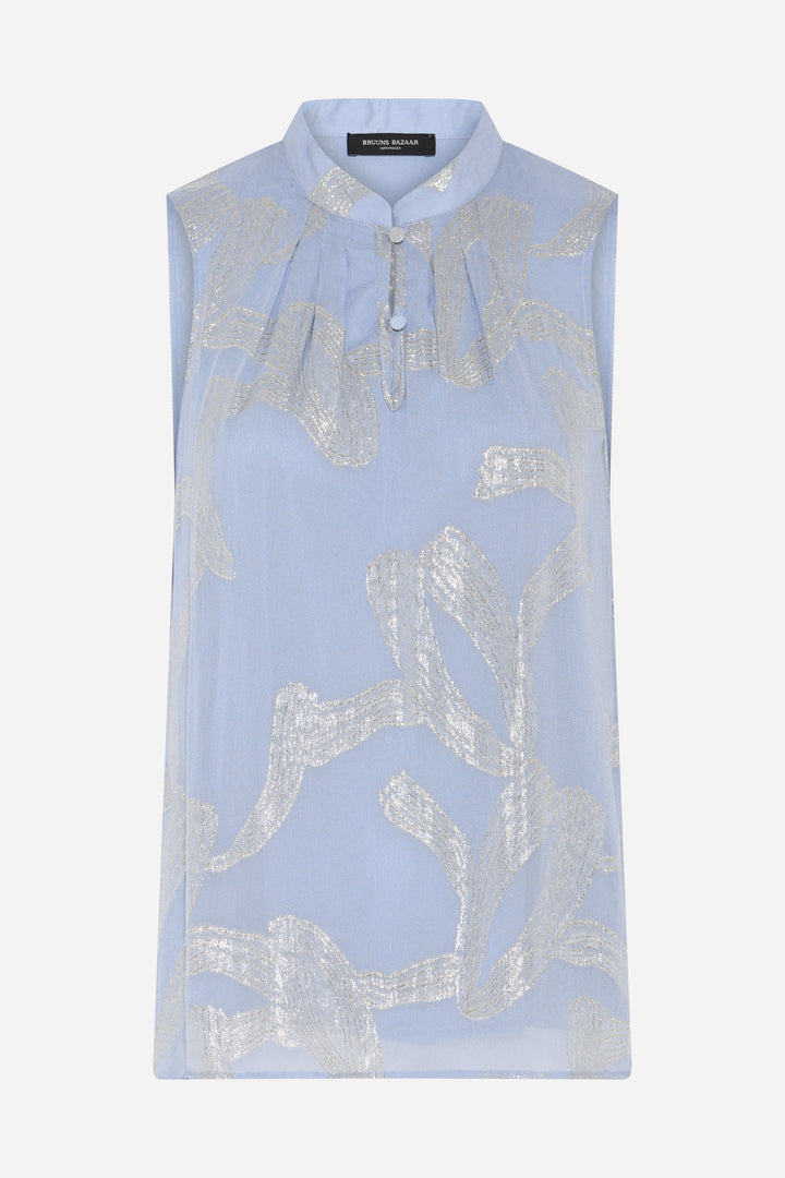 Bruuns Bazaar Women AmmandraBBTracey top Blouse Eventide Blue