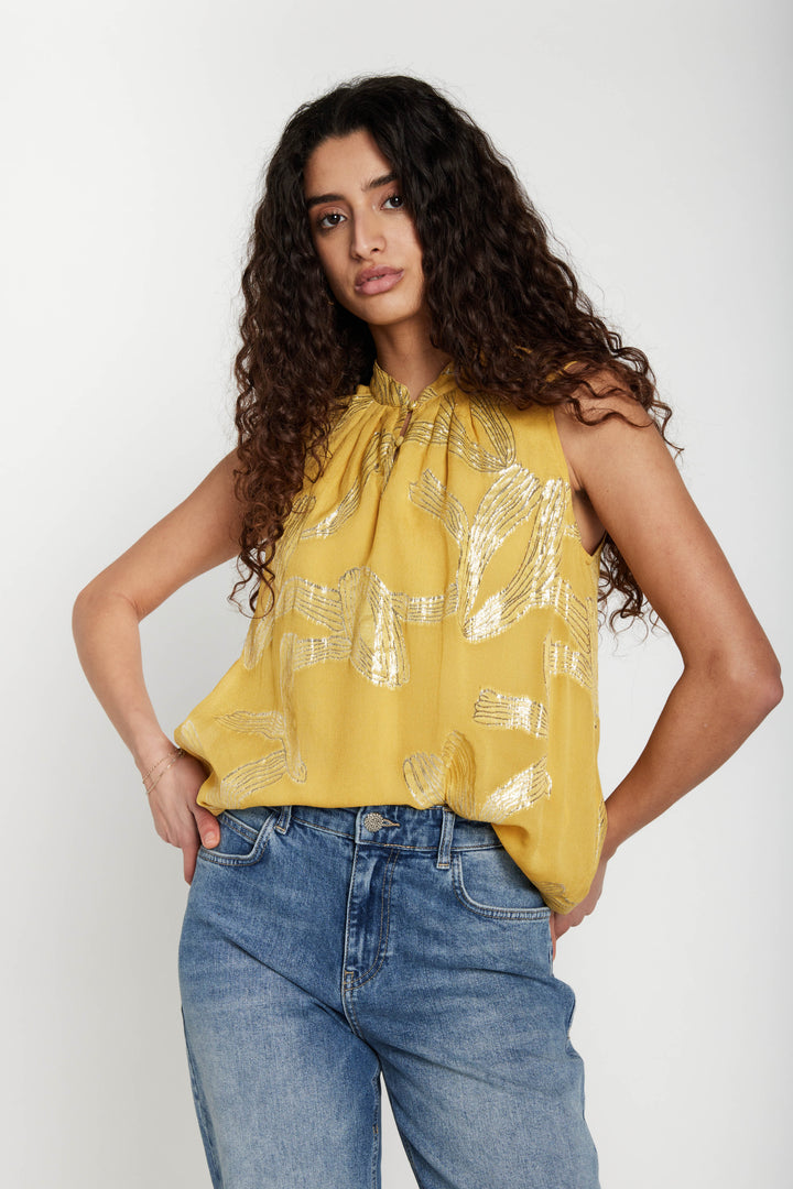 Bruuns Bazaar Women AmmandraBBTracey top Blouse Honey