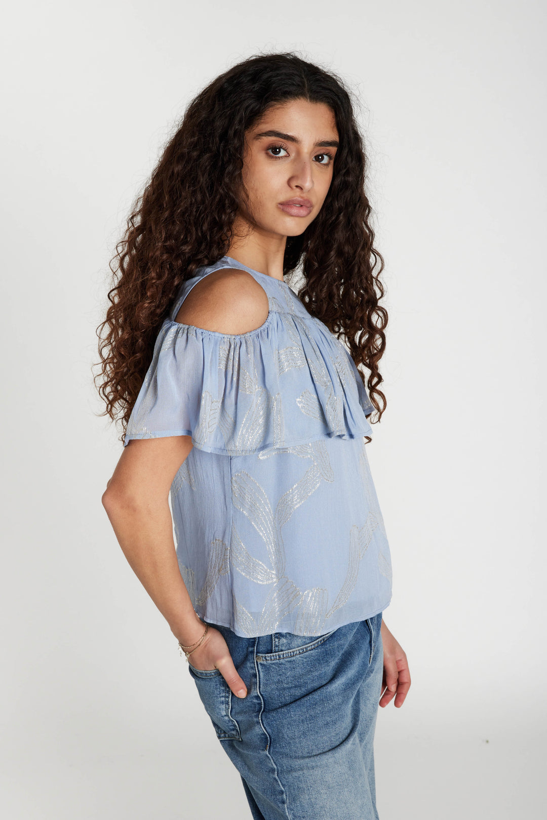 Bruuns Bazaar Women AmmandraBBZinasa blouse Blouse Eventide Blue