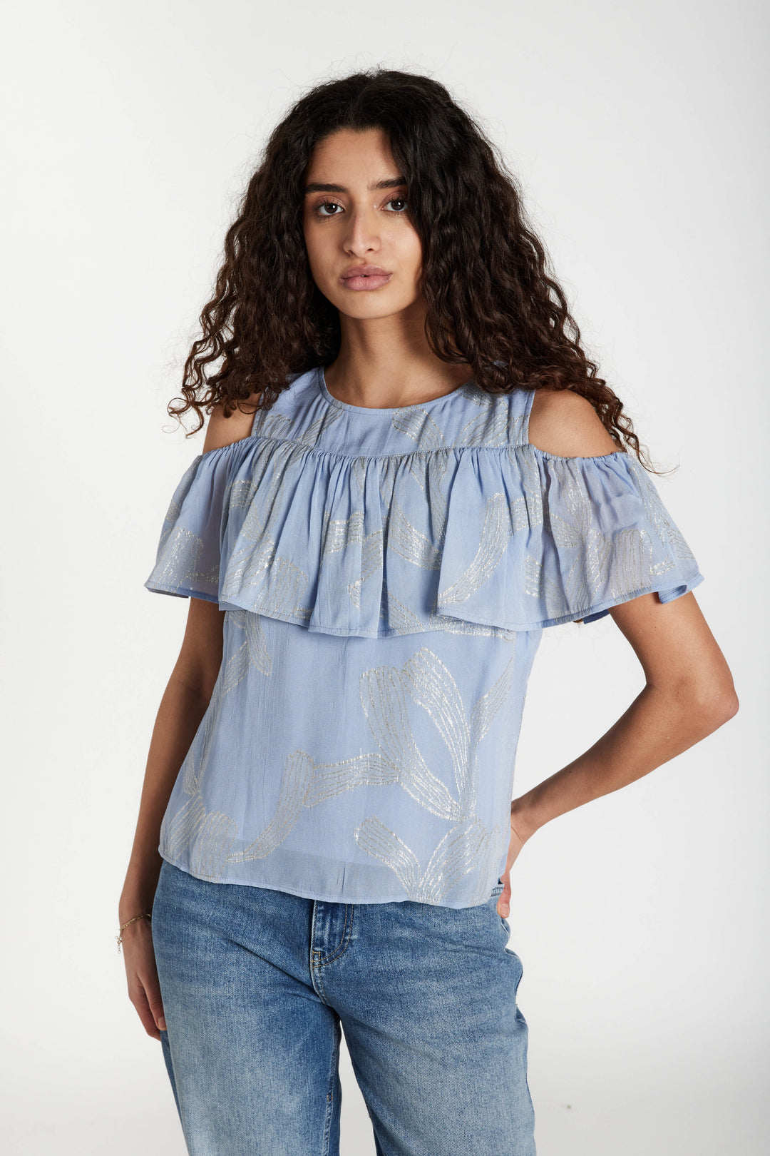 Bruuns Bazaar Women AmmandraBBZinasa blouse Blouse Eventide Blue