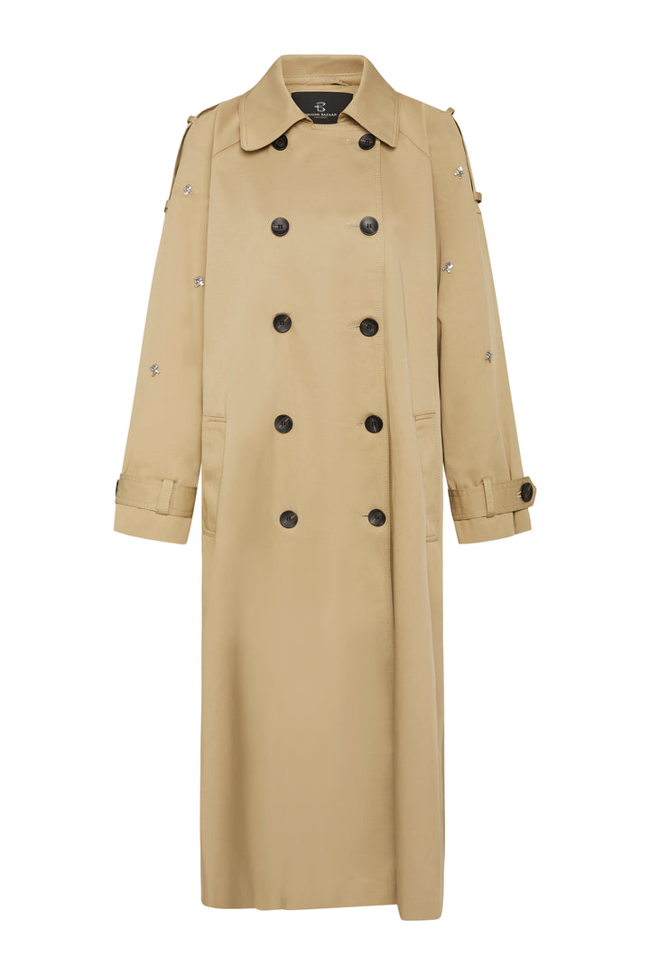 Bruuns Bazaar Women AmomumBBMaeve coat Outerwear Dark sand