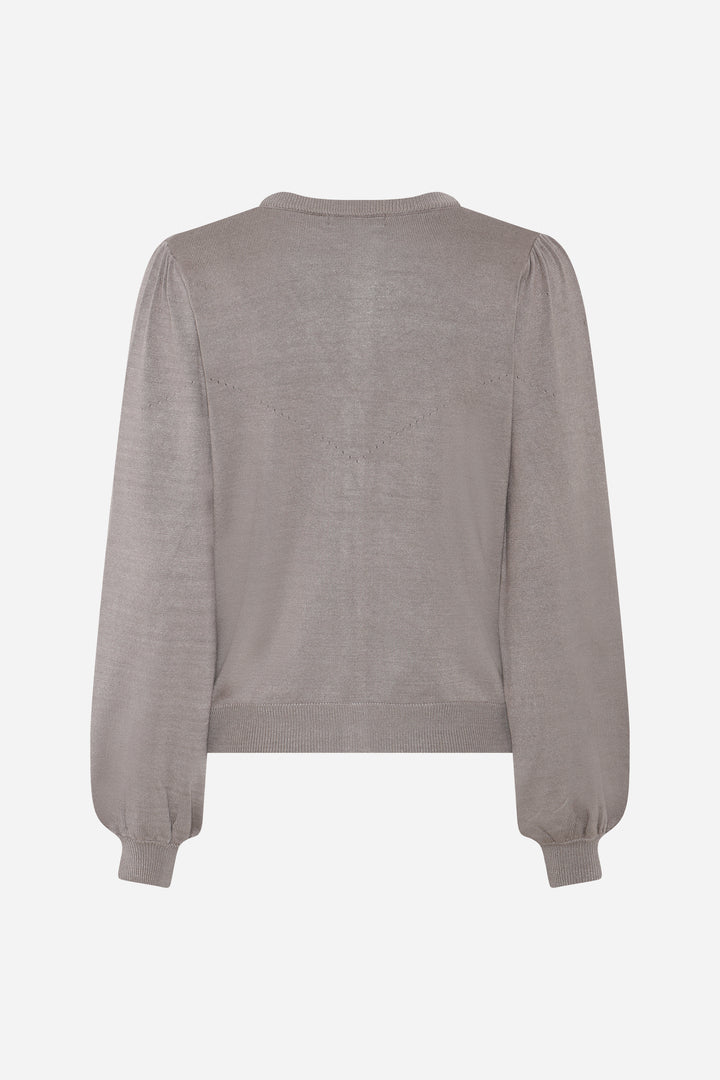 Bruuns Bazaar Women AnemoneBBCarlinas cardigan Knit Fungi melange