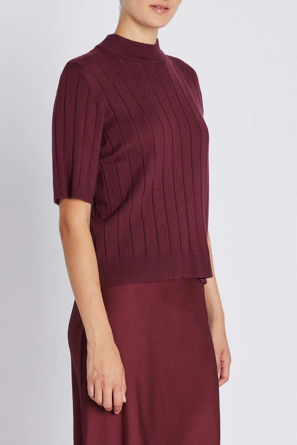 Bruuns Bazaar Women AnemoneBBGlady knit Knit Bordeaux