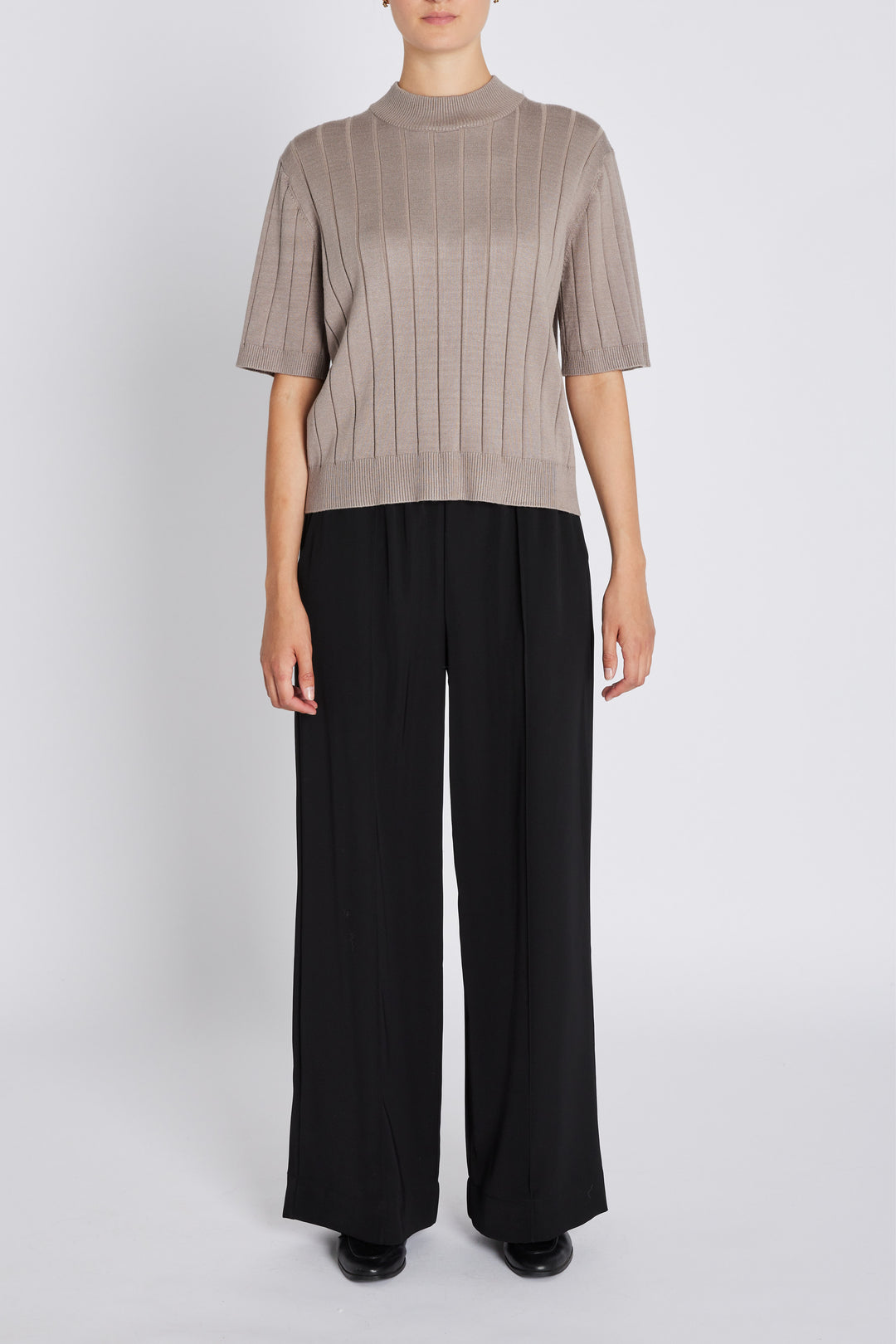 Bruuns Bazaar Women AnemoneBBGlady knit Knit Fungi melange