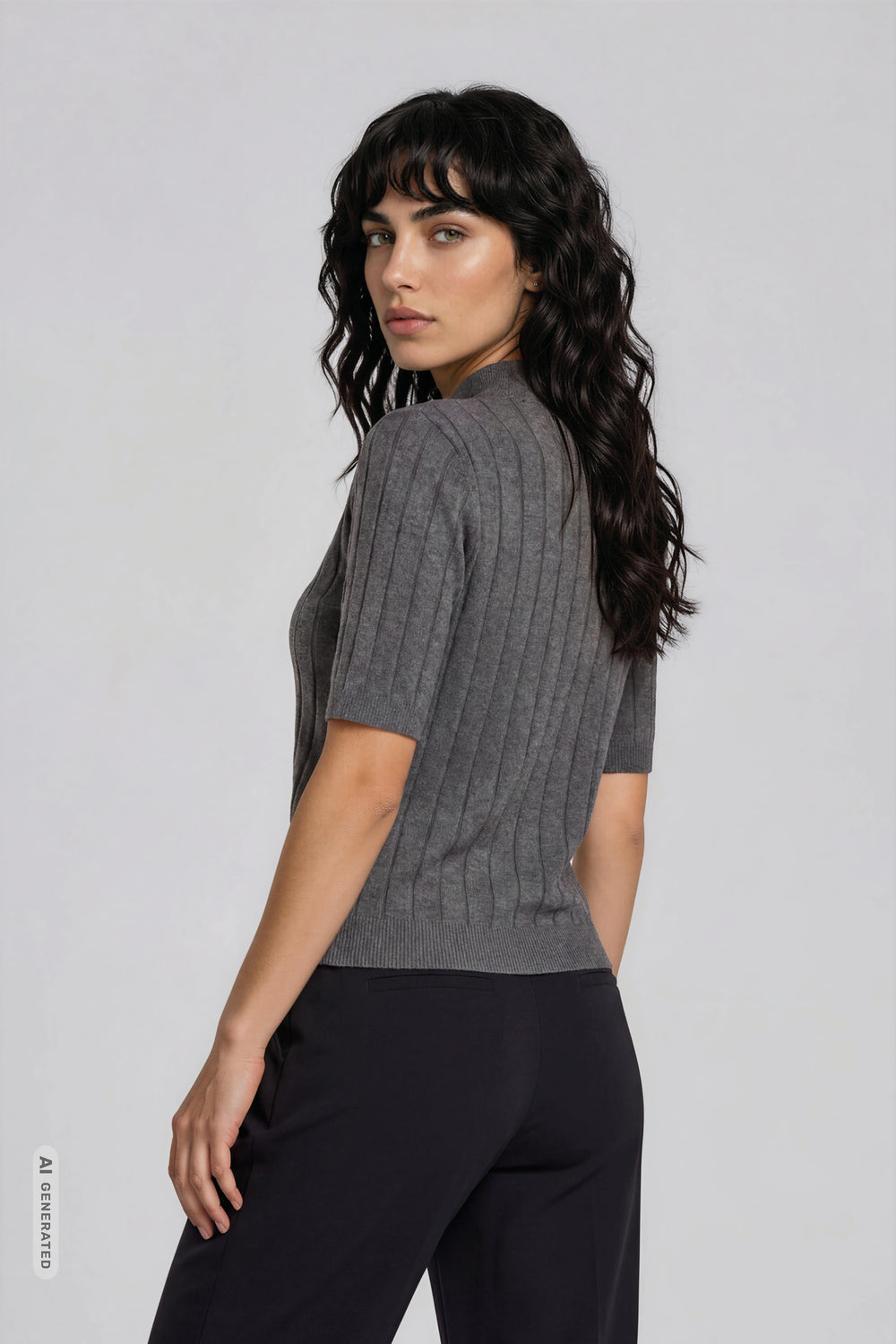 Bruuns Bazaar Women AnemoneBBGlady knit Knit Grey mel