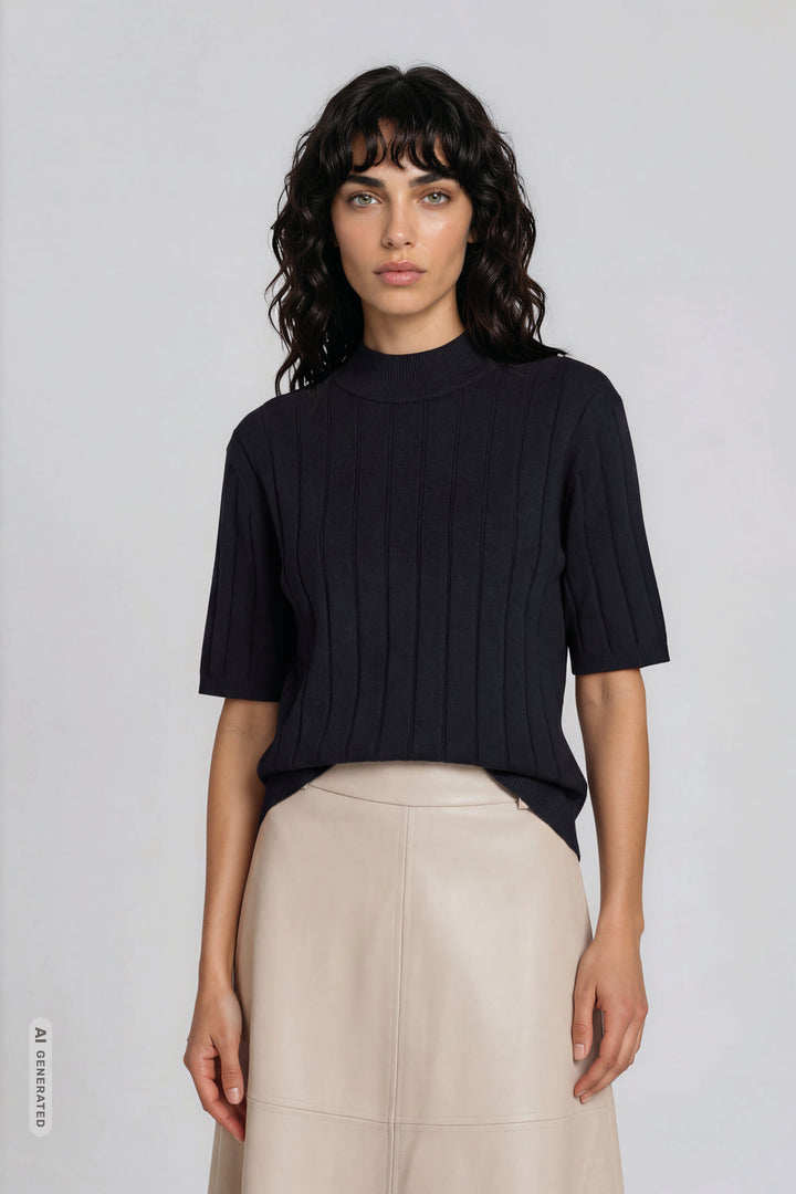 Bruuns Bazaar Women AnemoneBBGlady knit Knit Navy