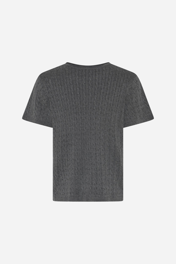 Bruuns Bazaar Women AnemoneBBGlenda knit Knit Grey Melange