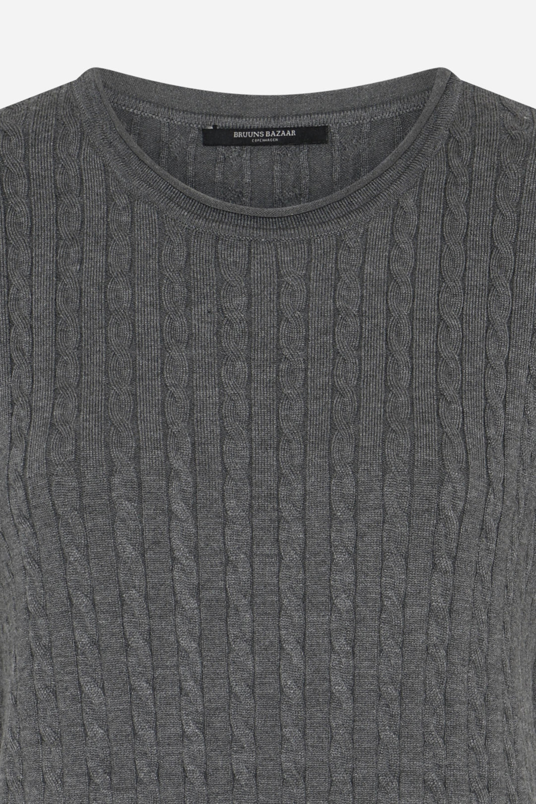 Bruuns Bazaar Women AnemoneBBGlenda knit Knit Grey Melange