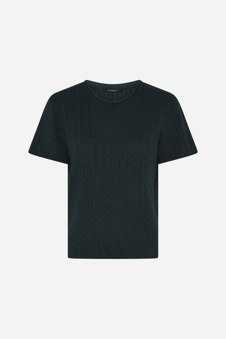 Bruuns Bazaar Women AnemoneBBGlenda knit Knit Midnight Green