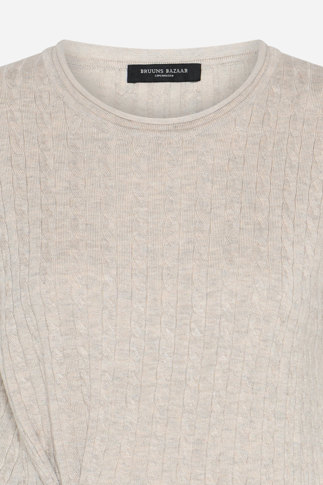 Bruuns Bazaar Women AnemoneBBGlenda knit Knit Sand Melange