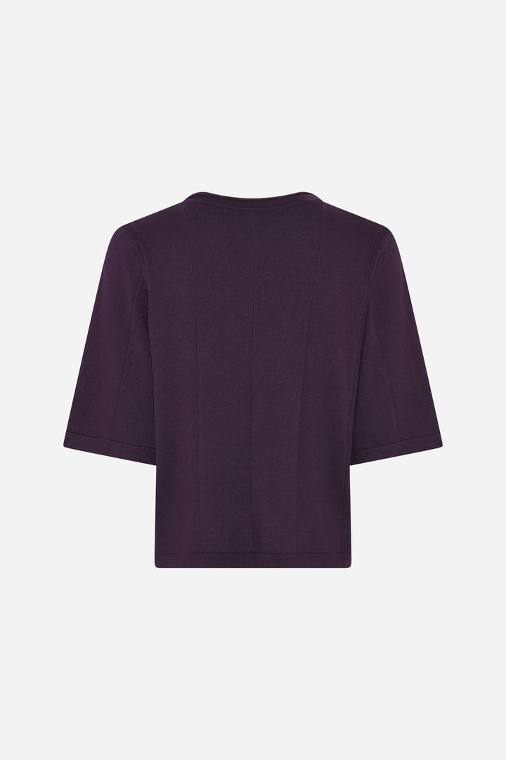 Bruuns Bazaar Women AnemoneBBGliandra knit Knit Aubergine