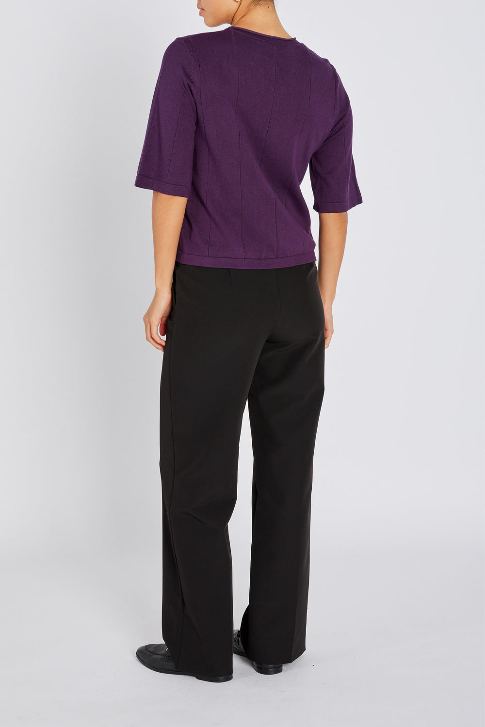 Bruuns Bazaar Women AnemoneBBGliandra knit Knit Aubergine