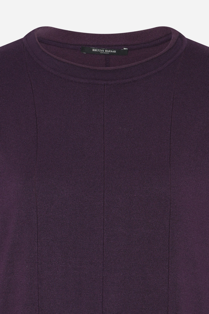 Bruuns Bazaar Women AnemoneBBGliandra knit Knit Aubergine