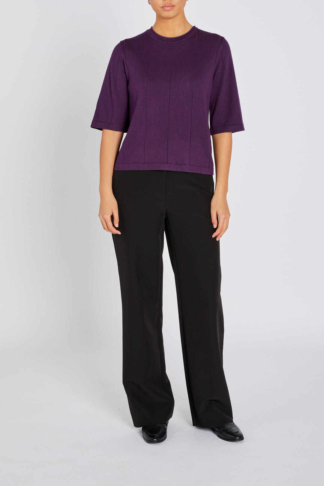 Bruuns Bazaar Women AnemoneBBGliandra knit Knit Aubergine