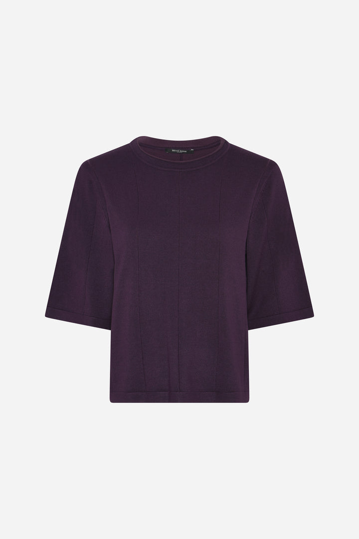 Bruuns Bazaar Women AnemoneBBGliandra knit Knit Aubergine