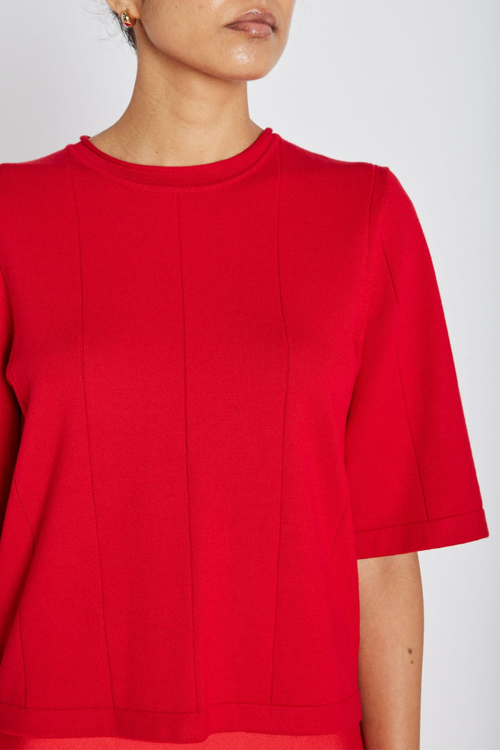 Bruuns Bazaar Women AnemoneBBGliandra knit Knit True Red