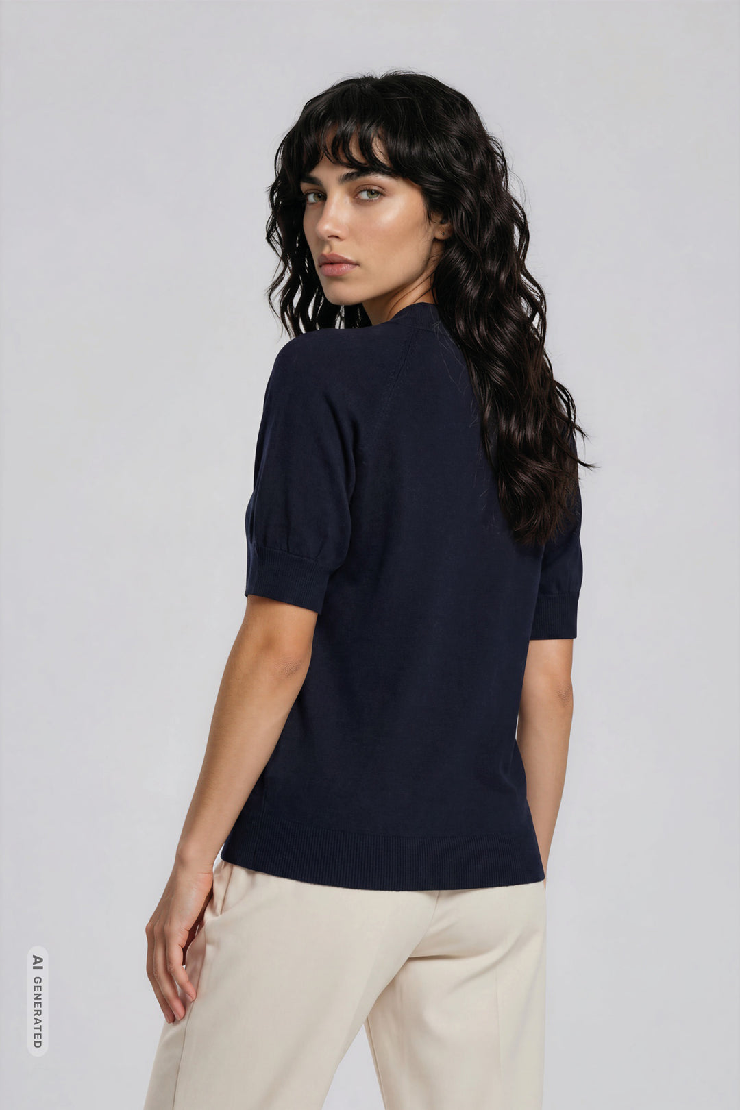 Bruuns Bazaar Women AnemoneBBHalias knit Knit Navy
