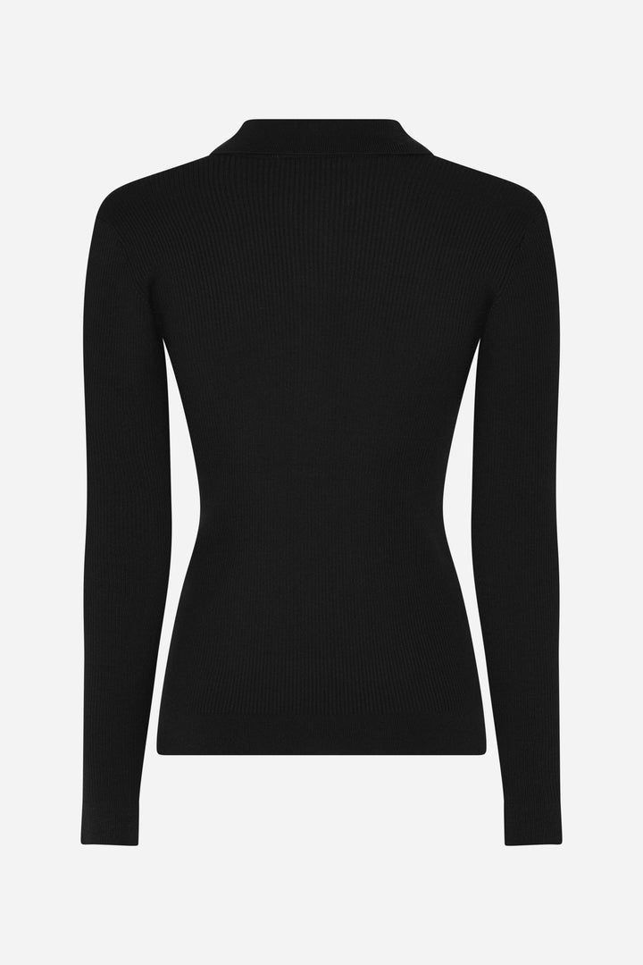 Bruuns Bazaar Women AnemoneBBValea knit polo Knit Black