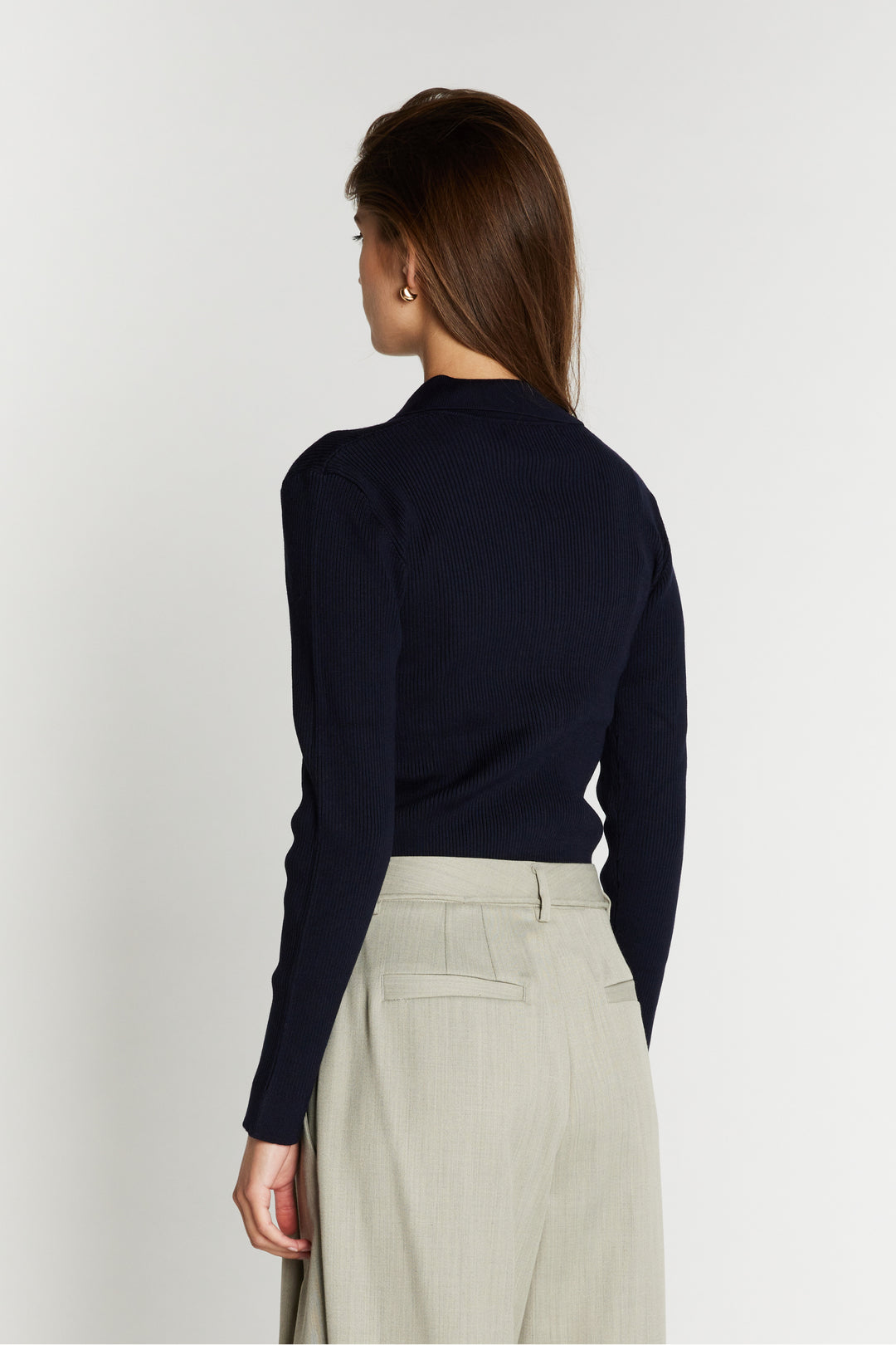 Bruuns Bazaar Women AnemoneBBValea knit polo Knit Navy