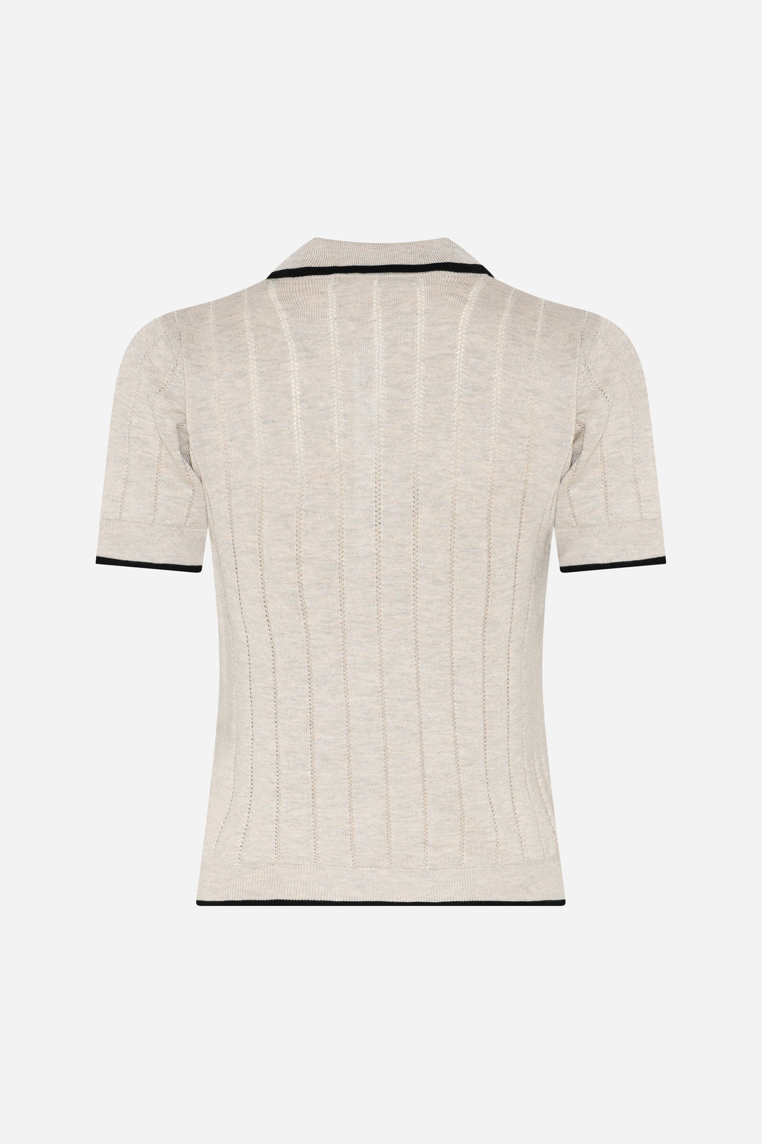 Bruuns Bazaar Women AnemoneBBValnenzia knit polo Knit Sand Melange