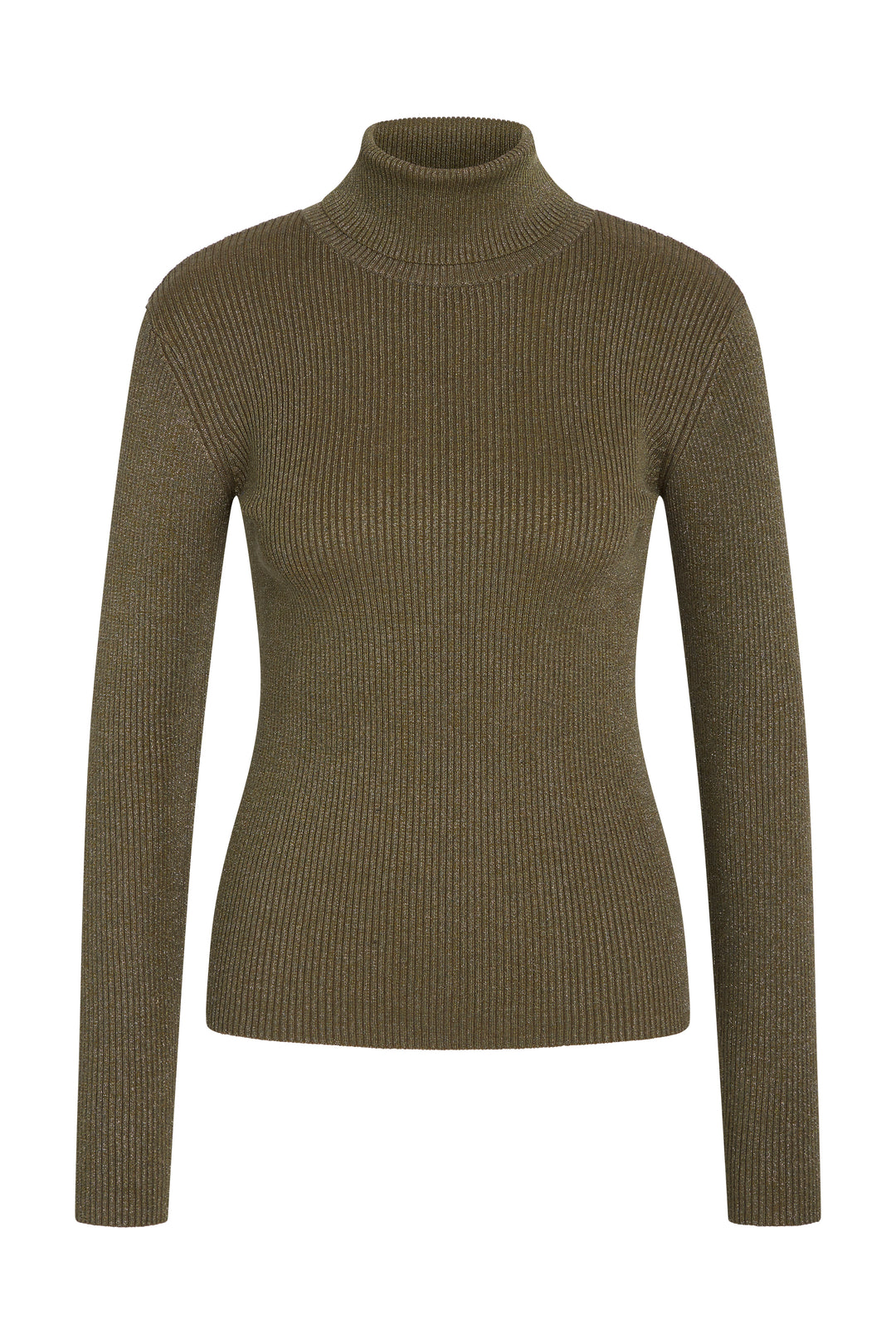 Bruuns Bazaar Women AnemonesBBBatildas knit Knit Shitake / Gold lurex