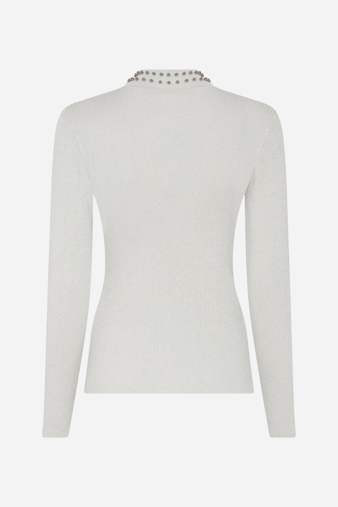 Bruuns Bazaar Women AnemonesBBBatille blouse Knit Snow white w white lurex