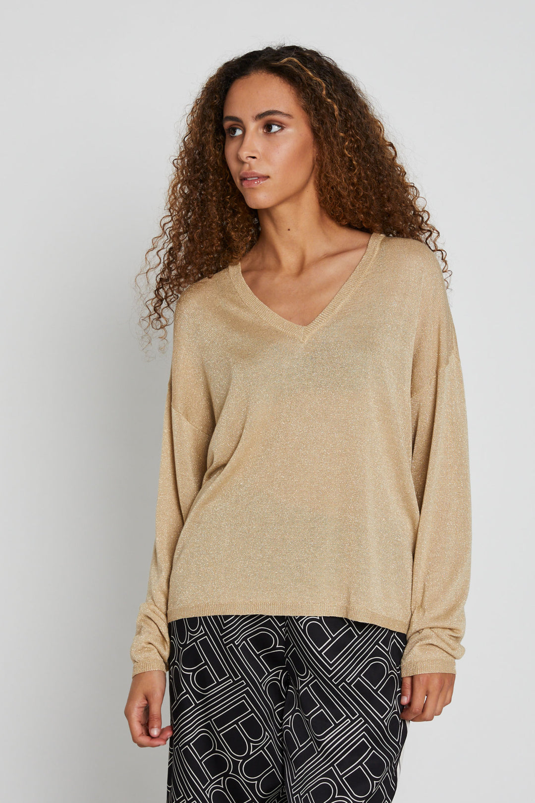 Bruuns Bazaar Women AnemonesBBMarlia knit Knit Gold