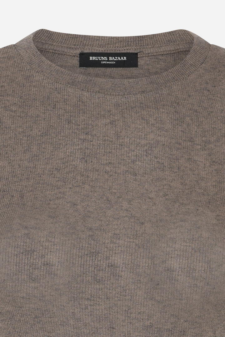 Bruuns Bazaar Women AngelaBB LS T-shirt T-shirts Morel