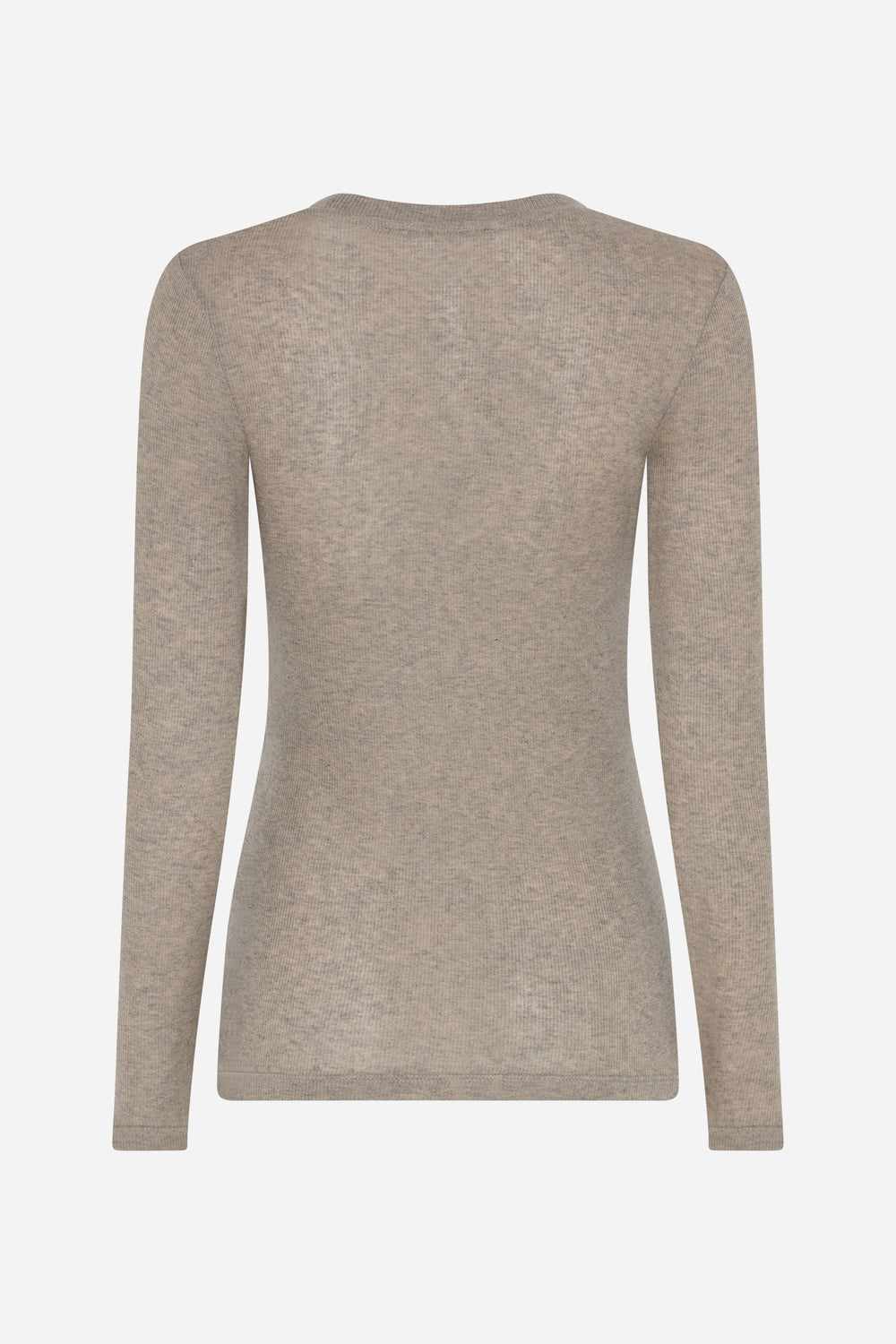 Bruuns Bazaar Women AngelaBB LS T-shirt T-shirts Roasted Grey
