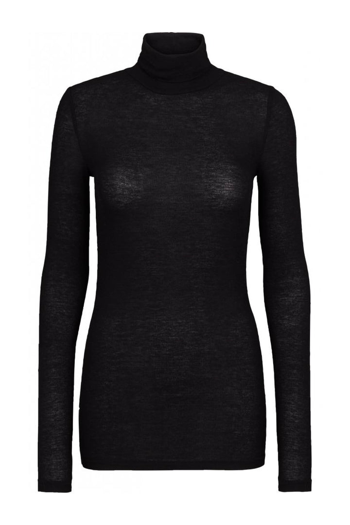 Bruuns Bazaar Women AngelaBB Roll neck T-shirts Black